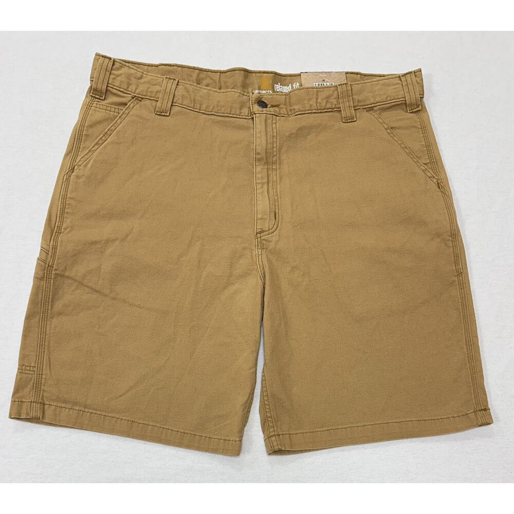 NEW Carhartt Men's Rigby Shorts Relaxed Fit Work Utility Canvas Rugged 40x10 NWT
